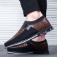 2019 New Big Size 38-48 Oxfords Leather Men Shoes Fashion Casual Slip On Formal Business Wedding Dress Shoes Drop Shipping