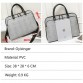 2019 Womens Business Briefcase Bag Woman Leather Laptop 14 Inch Handbag Work Office Bag Ladies Crossbody Bags For Women Handbags