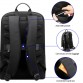 BOPAI Slim Men Backpack Thin Ultralight Laptop Backpack for 15.6inch Fashion Office Work Waterproof Business Backpack for Men