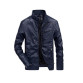 Men Motorcycle Leather Jackets 4XL 5XL Man Pu Streetwear Coat Mans Bomber Suits Windbreaker LBZ32
