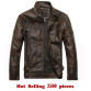 New arrive brand motorcycle leather jacket men men's leather jackets jaqueta de couro masculina mens leather coats