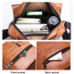 Small Briefcase Men's Messenger Bag Men Leather Shoulder Bags Man Business Crossbody Bags For IPAD Air Mini Male Leather Handbag