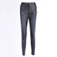 Wannathis Leather Pant Faux PU Pencil Pant Lace Up High Waist Bandage Slim Skinny Zipper Streetwear Autumn Casual Trousers Women