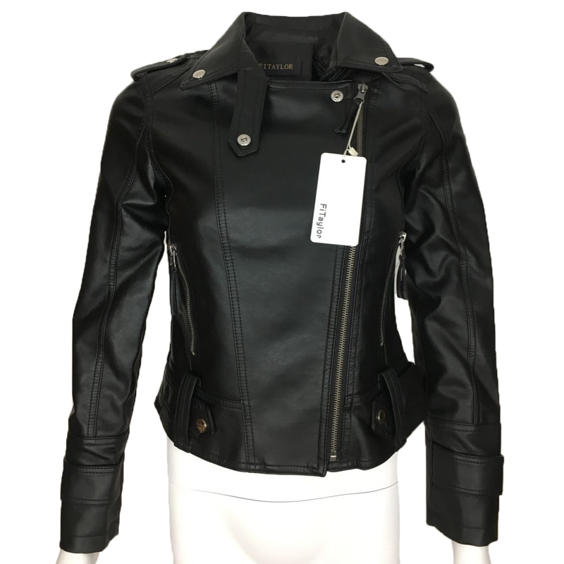 Female-2019-New-Design-Spring-Autumn-PU-Leather-Jacket-Faux-Soft-Leather-Coat-Slim-Black-Rivet-Zippe-32650328835