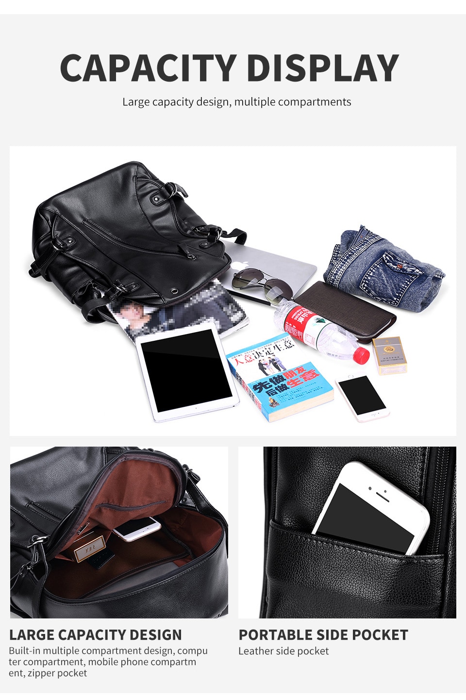 LIELANG-Men-Backpack-External-USB-Charge-Waterproof--Backpack-Fashion-PU-Leather-Travel-Bag-Casual-S-32876462480