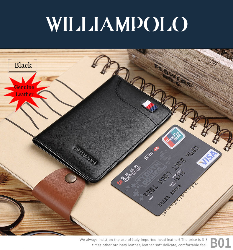WILLIAMPOLO-Genuine-Leather-Ultra-thin-Slim-Short-Wallet-Men-Small-Solid-Wallet-Simple-Mini-Card-Hol-33010629073